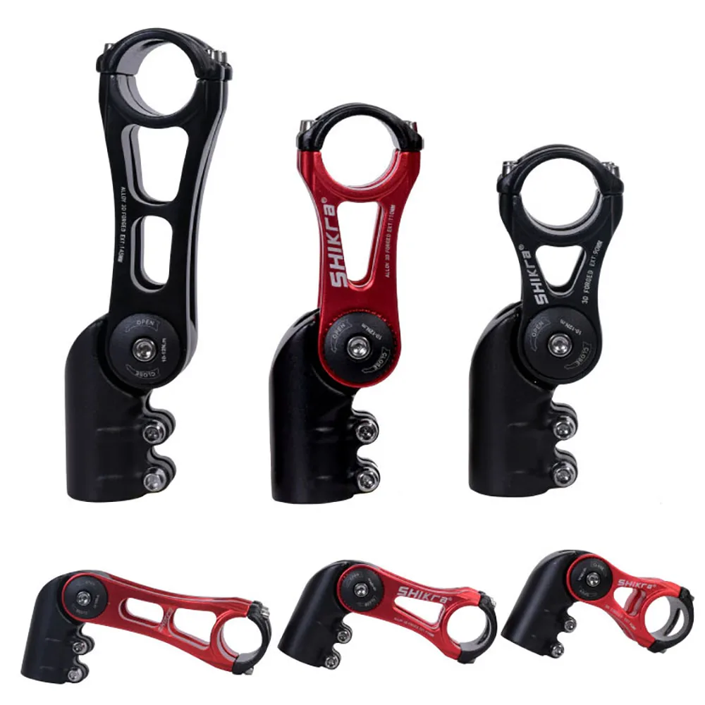 SHIKRA Mtb Bicycle Adjustable Handlebar Stem Aluminum Alloy 