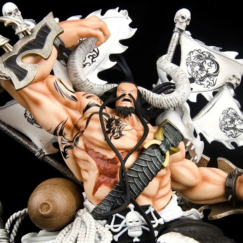 

36cm ONE PIECE Anime Figure Kaidou ONE PIECE Statue Action Figurine Collection Doll Model Kid Toy Room Decor Ornament Gift Toys