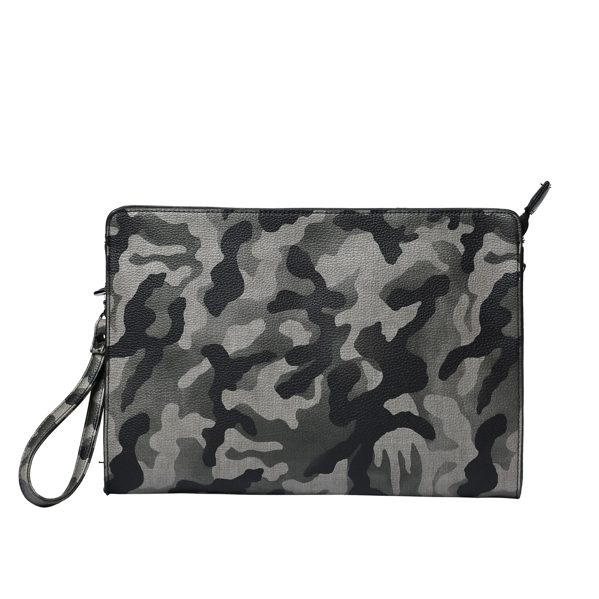 

Purse Leather 2022 Shoulder Clutch Bags Camouflage Casual Clutch Men Men's Bag Male Large Waterproof Multifunctional Wallet