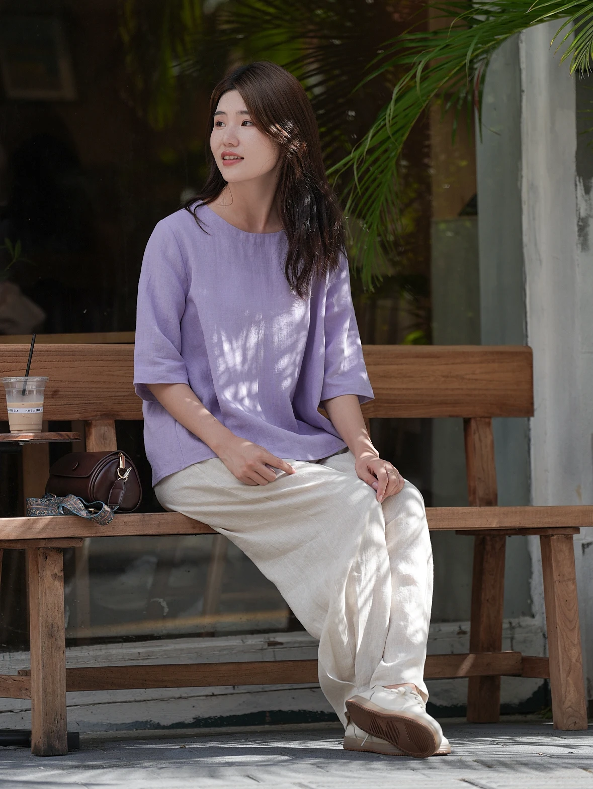 Утренняя домашняя ранняя осень оригинальная классическая дышащая чайная одежда