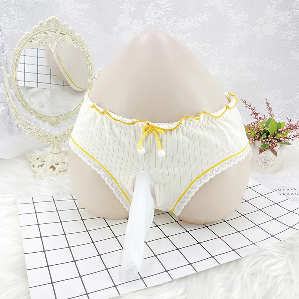 

Men G-String Briefs Cute Sissy Gay Pouch Thongs Ladies Lace Underpants Panties Gays Lingerie Erotic Hombre Breathable Underwear