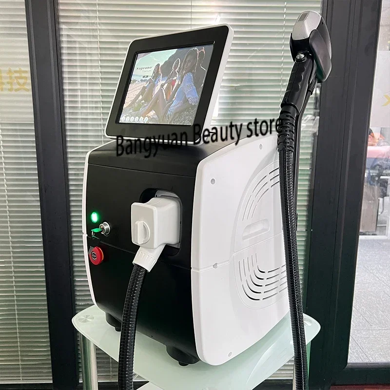 2024 новый диодный лазер 808 нм для удаления волос с сапфировым контактом