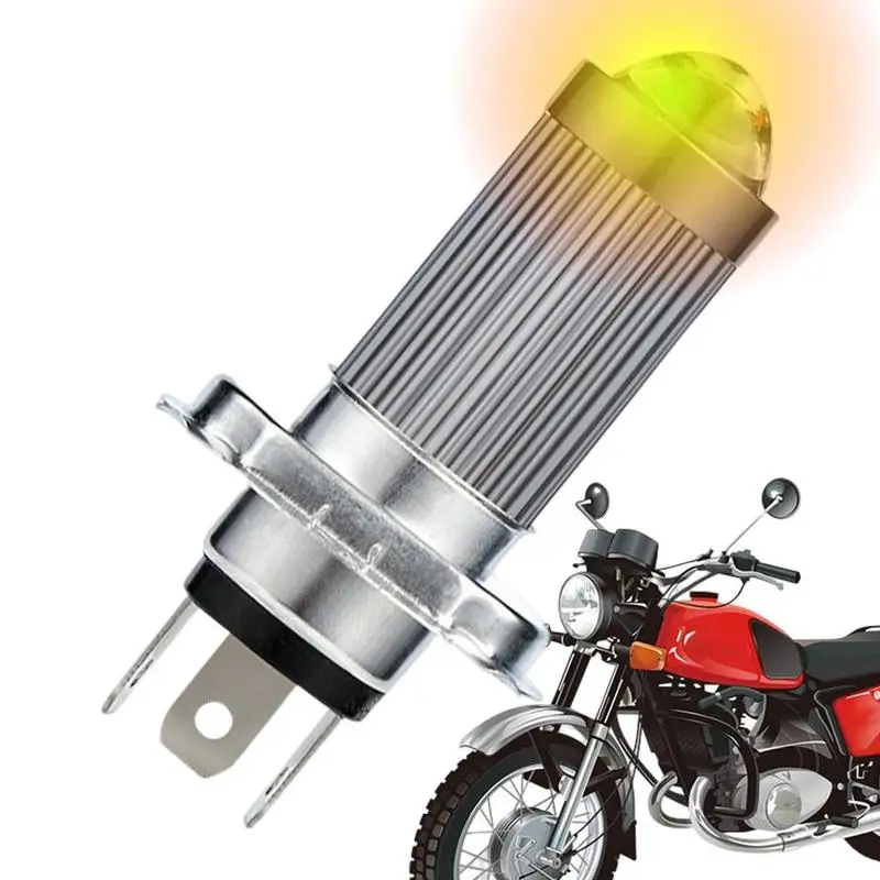 

Лампы для передних фар мотоцикла, 12 Вт, H4, высокая яркость, CSP 1500 лм, дальний/ближний свет, противотуманные фары, водонепроницаемые лампы для м...