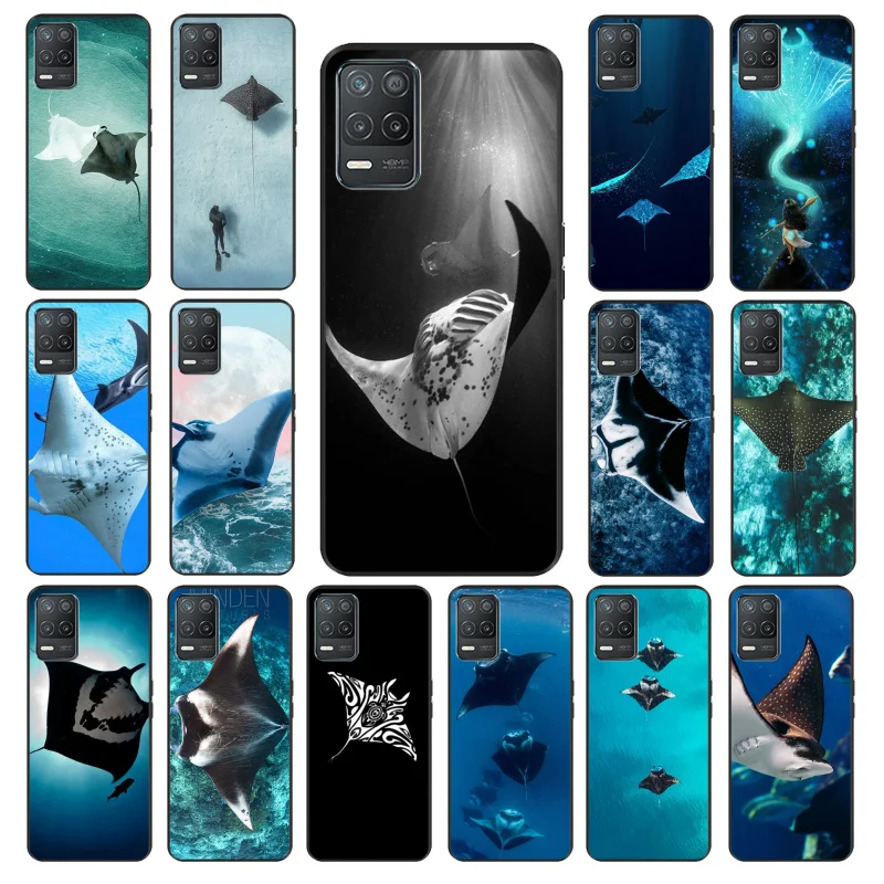 

Manta Ray Phone Case for OPPO Realme GT 2 Pro X2 Pro XT C25S 8 7 6 Pro 6i Realme GT Master C3 C21 C21Y C11 X3 SuperZoom