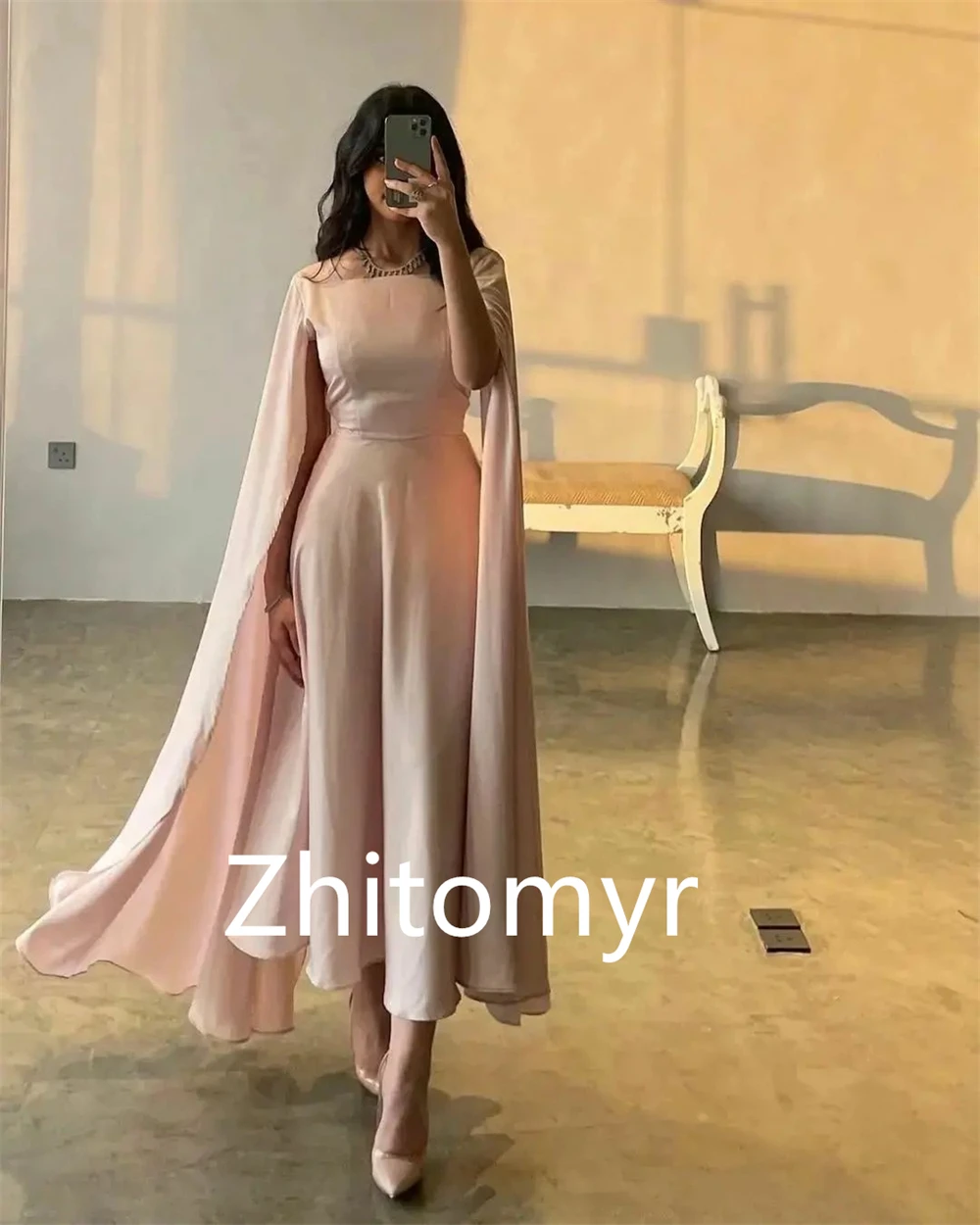 Индивидуальные простые размеры квадратные платья Quinceanera трапециевидной формы