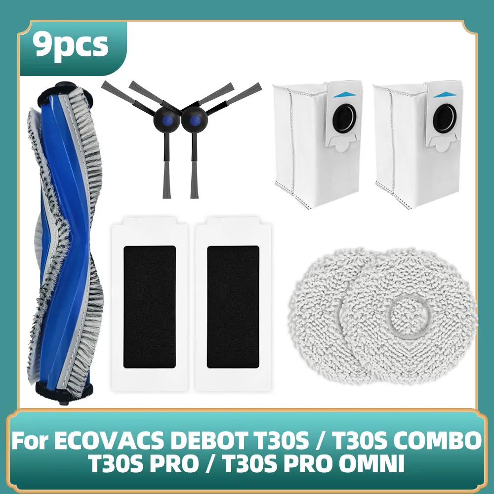 

Наборы запчастей для ECOVACS DEEBOT T30S / T30S PRO / T30S PRO OMNI / T30S AI (OSSIEAO)