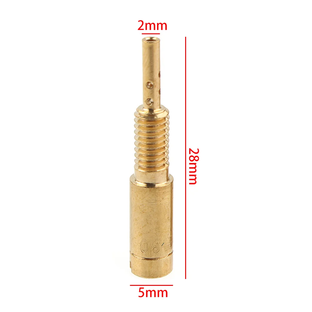 5 шт. мотоциклетный карбюратор пилот заменитель медленной струи # 30-32.5-35-37.5-40 для