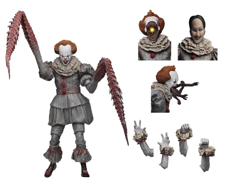Шарнирная подвижная экшн-фигурка Neca It Pennywise |