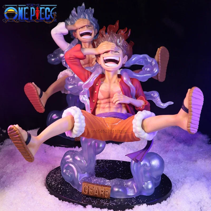 

One Piece 17cm Gear 5 Luffy Anime Action Figure Wano Country Sun God Nikka GK PVC Model Statue Collectible Toy For Children Gift