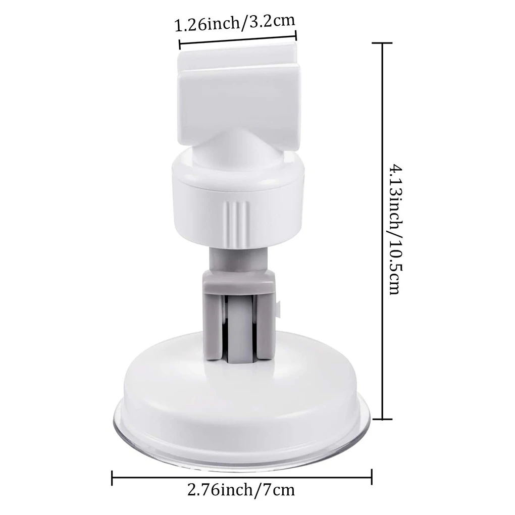 

Showerhead Holder Wall Mounted Suction Cup Bathroom Shower Head Bracket Rack Removable Household Sprayer Stand Base
