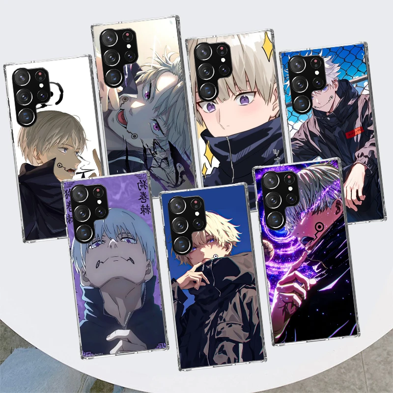 Фото Чехол для телефона Kaisen J-Jujutsu Inumaki Toge для Samsung Galaxy S25 S24 S23 Plus S22 Ultra S21 S20 FE S10 + S25 Edge Funda Shell Coq №1
