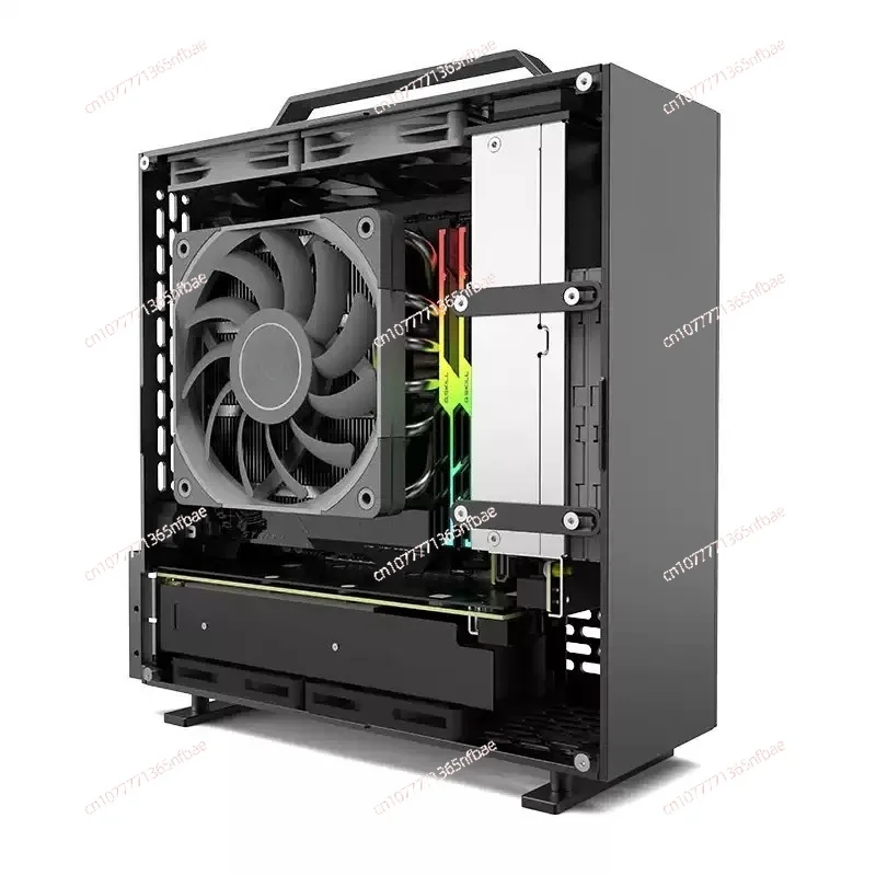 Фото Корпус A24-V5 5L Mini ITX для настольных ПК малого форм-фактора с двумя слотами и блоком питания 1U с одним выходом №3