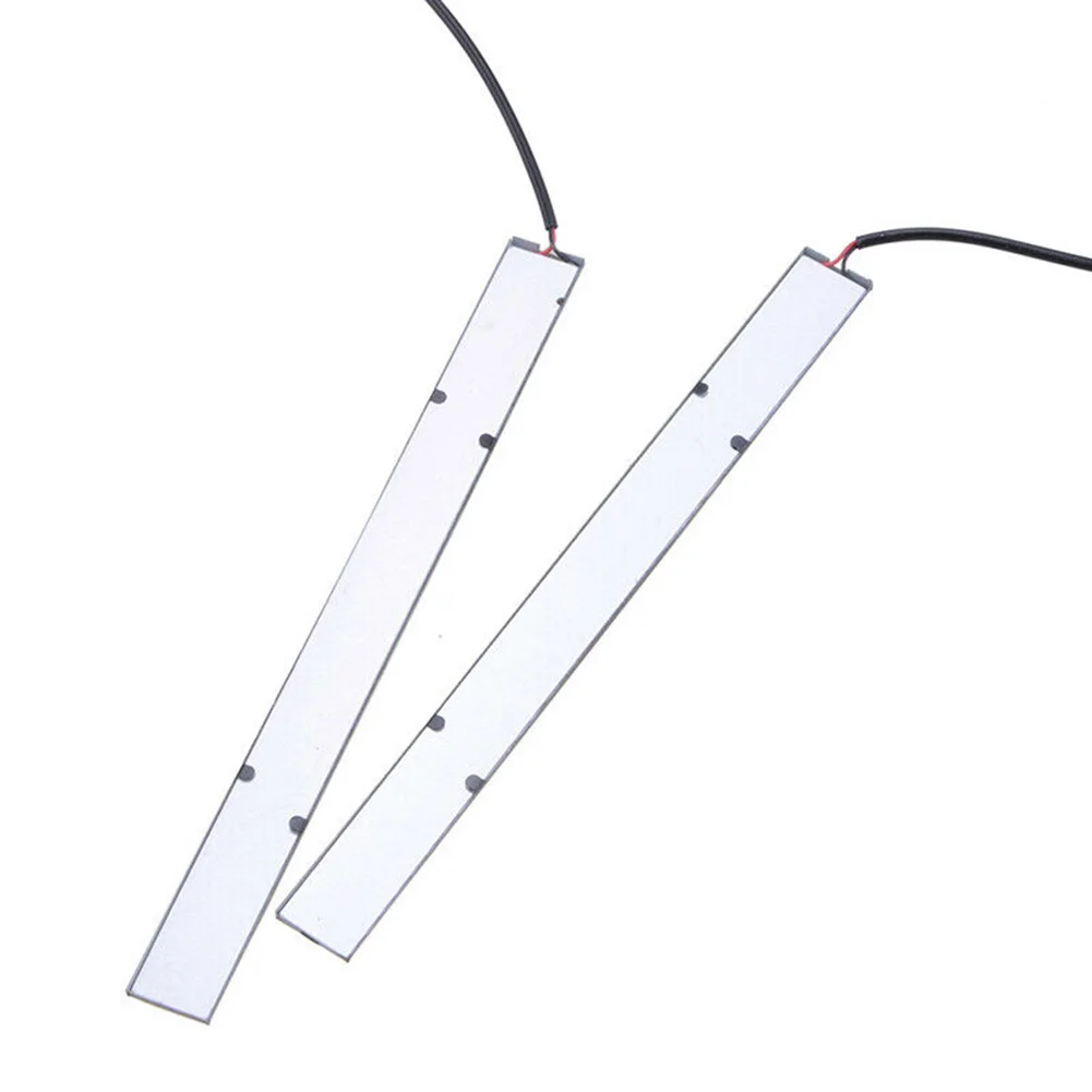 Автомобильный светодиодный фонарь Cob DC 12 В DRL дневного вождения противотуманный