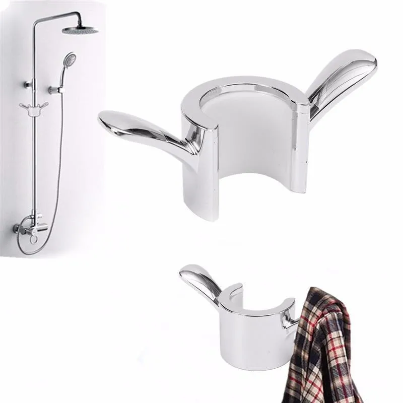 Hook Shower Bar Hanging Pothook Bathrobe Bath Ball Hanger For Kitchen Bathroom Hardware Accessories