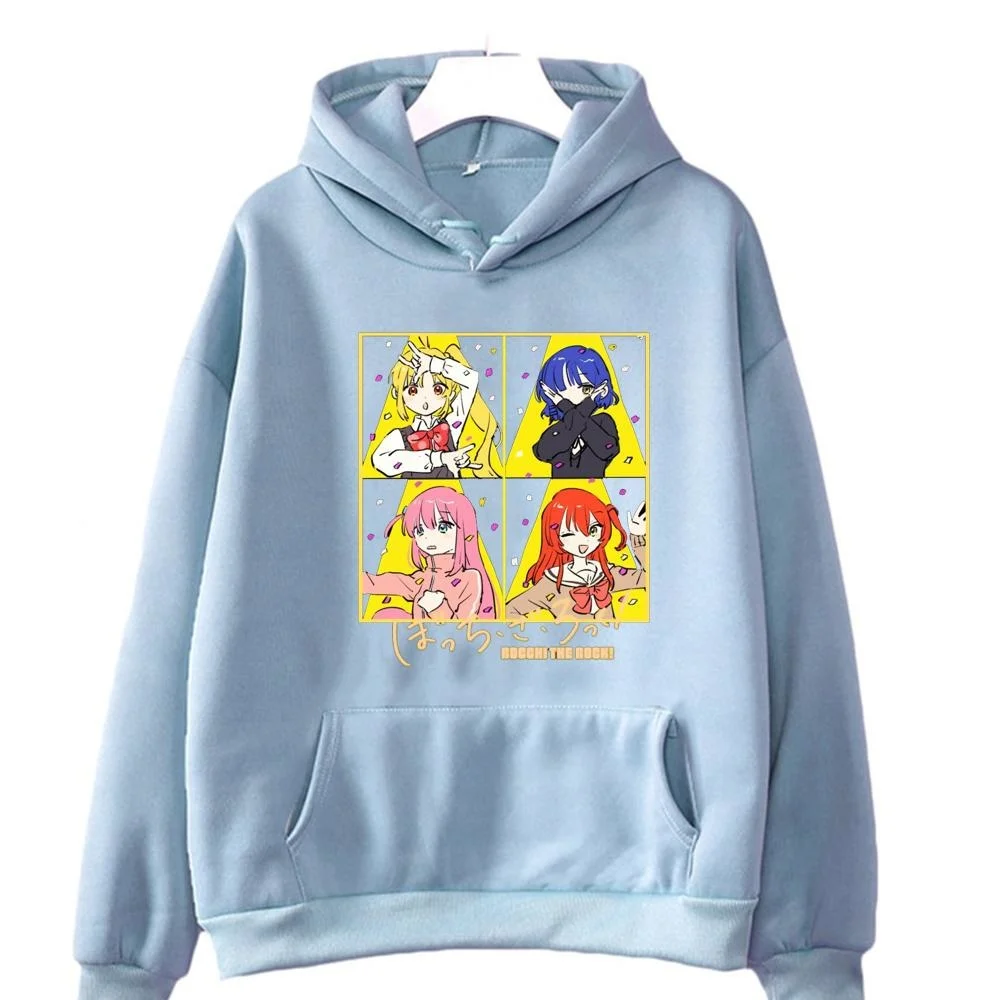 

Bocchi the Rock Manga Ryo hoodies women anime Korean style 90s sweat y2k pulls clothes women Korean style Hood