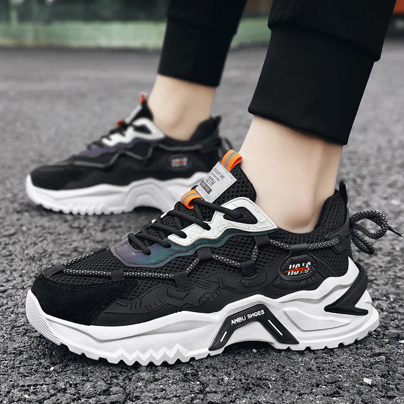 Men's Comfortable Casual Sneakers Adult Teenagers Students Outdoor Running Shoes Walking Shoes School sports shoes 39-44