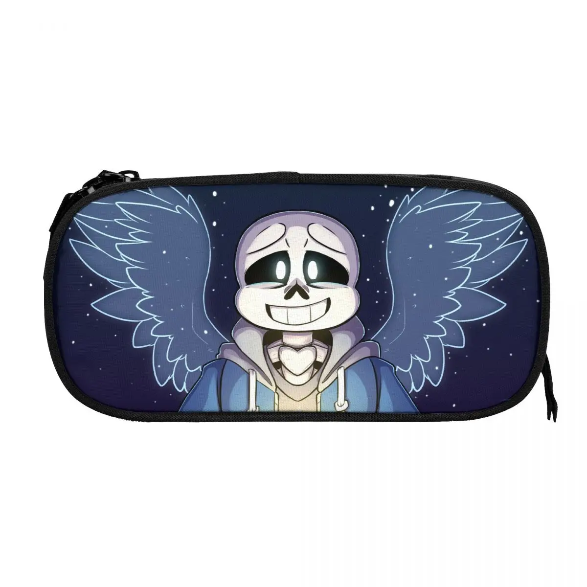 

Undertale Pen Box Student School Anime Zipper Pen Bag Child Stationery Bag pencase Gift