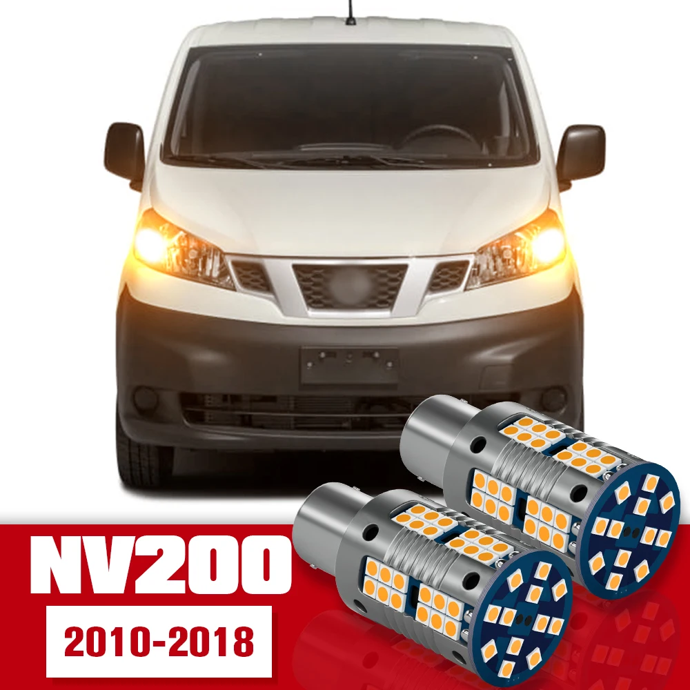 

2pcs Turn Signal Light Accessories LED Bulb Lamp For Nissan NV200 2010 2011 2012 2013 2014 2015 2016 2017 2018