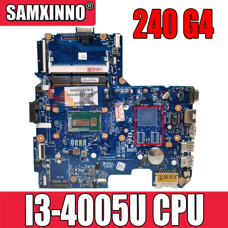 

Original mainboard for HP 240 G4 817886-001 817886-501 I3-4005U laptop motherboard 100% tested good working