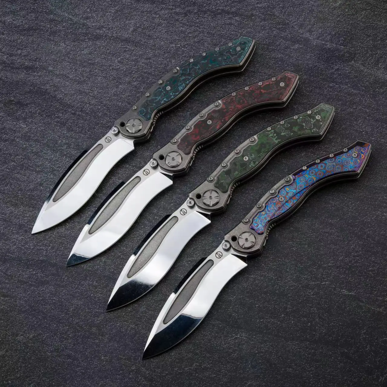 Maxace Kinfe Vortex CF инкрустация
