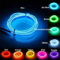 strip light glow el wire cable led neon christmas dance party diy costumes clothing luminous car light decoration clothes