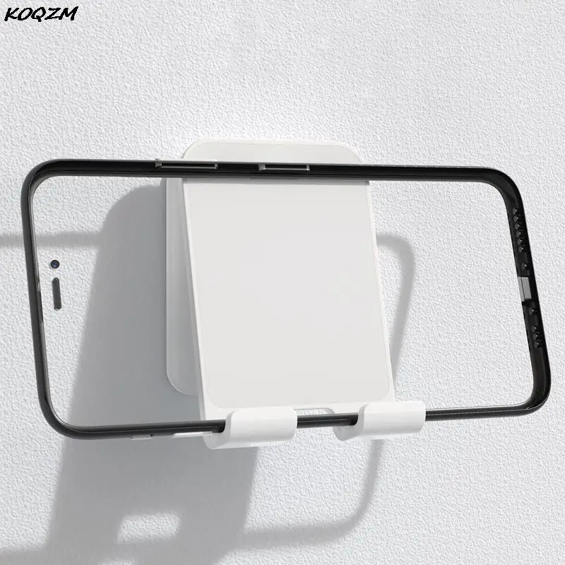 

Настенная подставка для телефона, портативная настенная подставка для гостиной, настенная полка, настольная подставка, фиксированный держ...