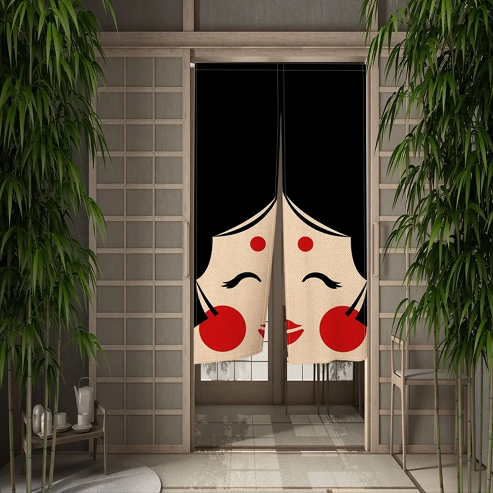 Японская самурайская дверная куратиновая маска для лица призрака черная