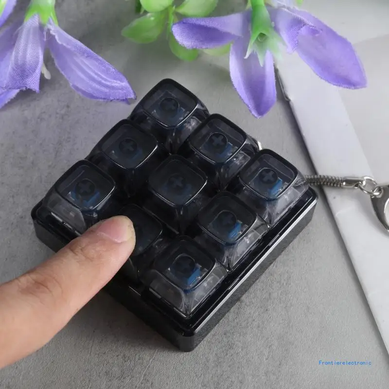 9-клавишный профиль XDA тестер полупрозрачных клавишных переключателей брелоков