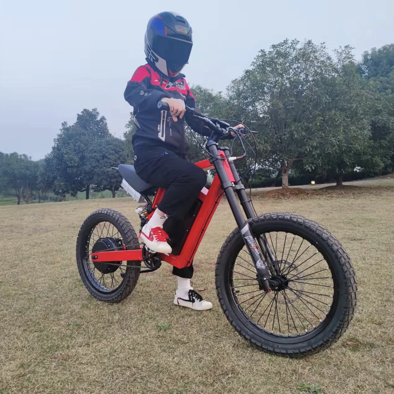 Бесщеточный электрический велосипед-бомбардировщик Enduro Ebike 2025 3000 Вт по оптовой
