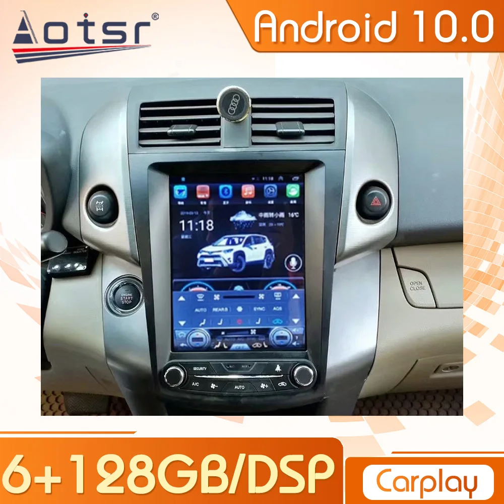 

Автомагнитола Tesla 1Din, 128 ГГц, для Toyota RAV4 RAV 4 2006-2013, Android, стерео, GPS-навигация