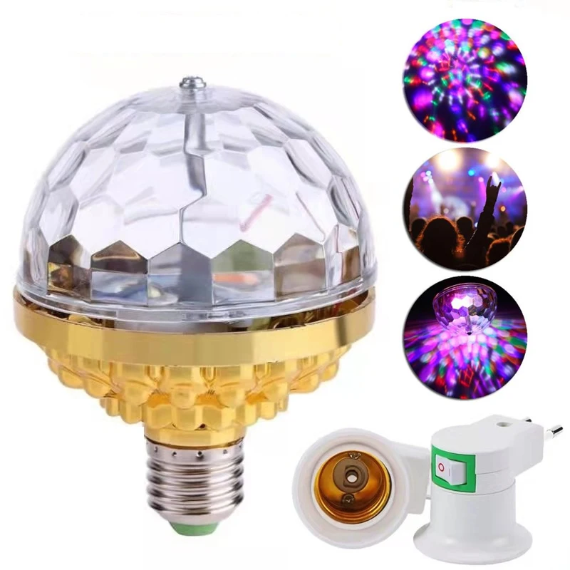 

Disco Ball RGB Dj Lighting Party Stage Light 6W LED Lights For Disco Party DJ Christmas Wedding Effect Night Lights