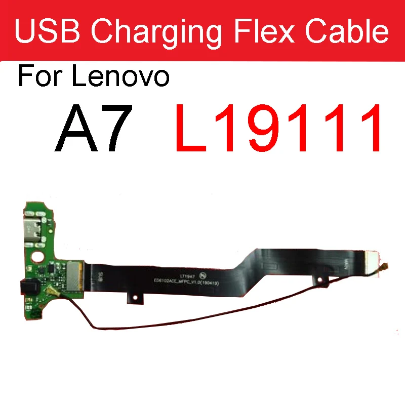

USB Charging Flex Cable For Lenovo A7 L19111 USB Charger Port Dock Connector Flex Cable Replacement Parts