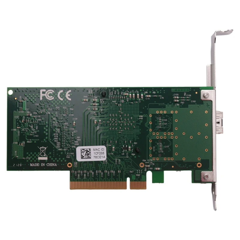 

PCI-E X8 Ethernet Network Card 10 Gigabit Fiber Server Adapter X520 10Gbe Single SFP+Fiber LC For 82599EN Chip