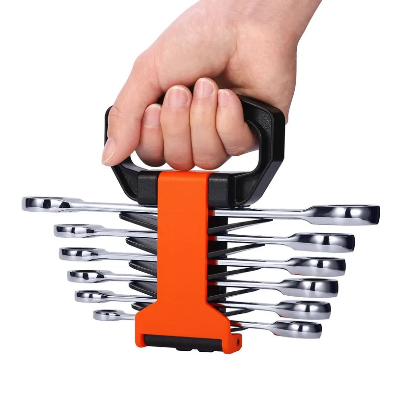 Набор гаечных ключей с трещоткой набор двойной головкой из хромованадиевой