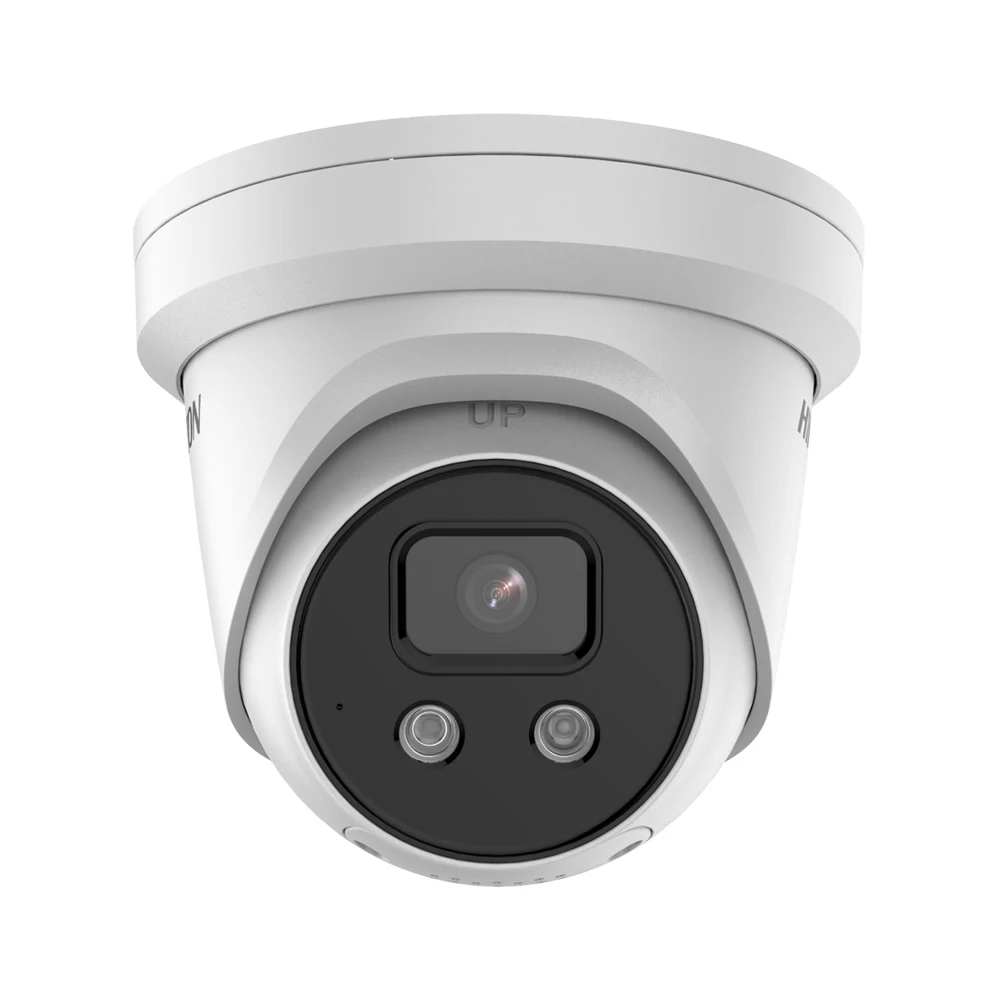 Pаспродажа Оригинальный Hikvision DS-2CD2346G2-IU 4 МП POE WDR IR DarkFighter Встроенный микрофон DS-2CD2346G2-ISU/SL AcuSense сетевая револьверная IP-камера