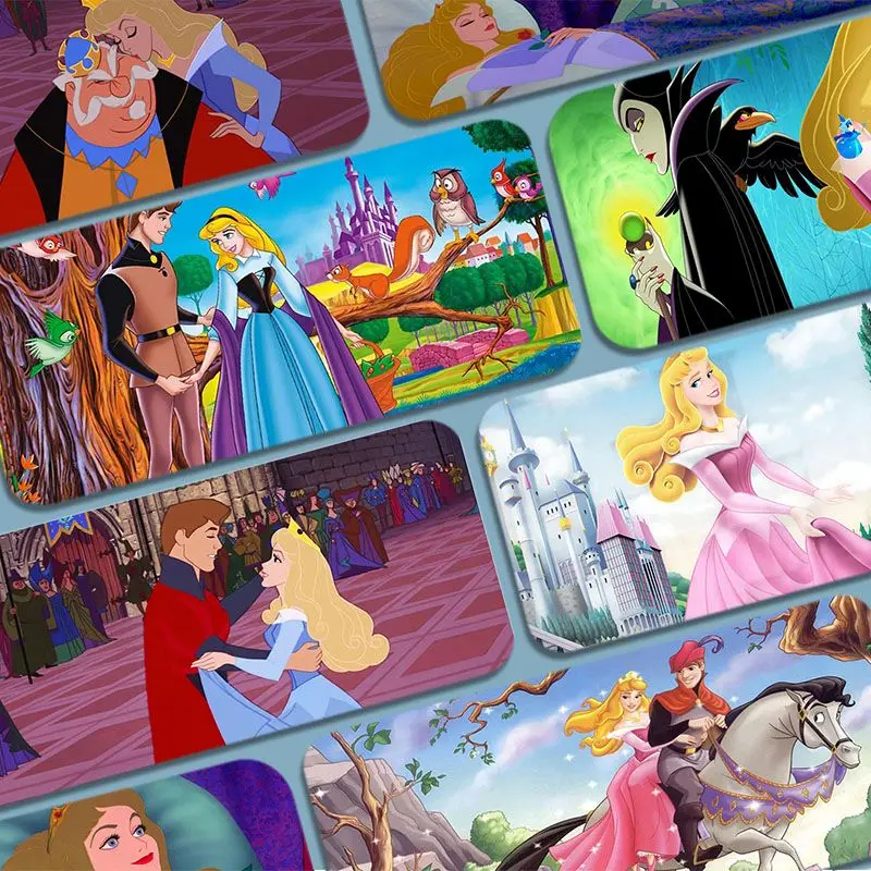 

Disney Sleeping Beauty Animation Table Mat Student Mousepad Gamer Computer Keyboard Pad Games Pad Writing Desk Mats