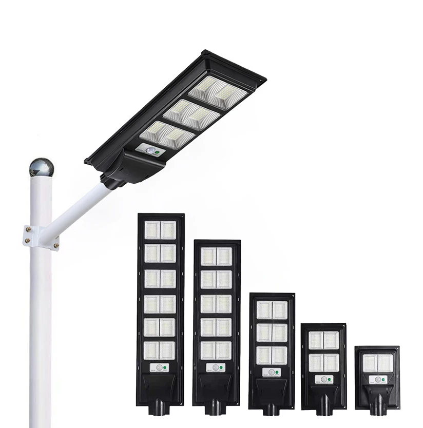 ER008 Outdoor All In One Solar Street Lamp Price Integrated Design Domestic Human Body Inductive  Waterproof Led Light