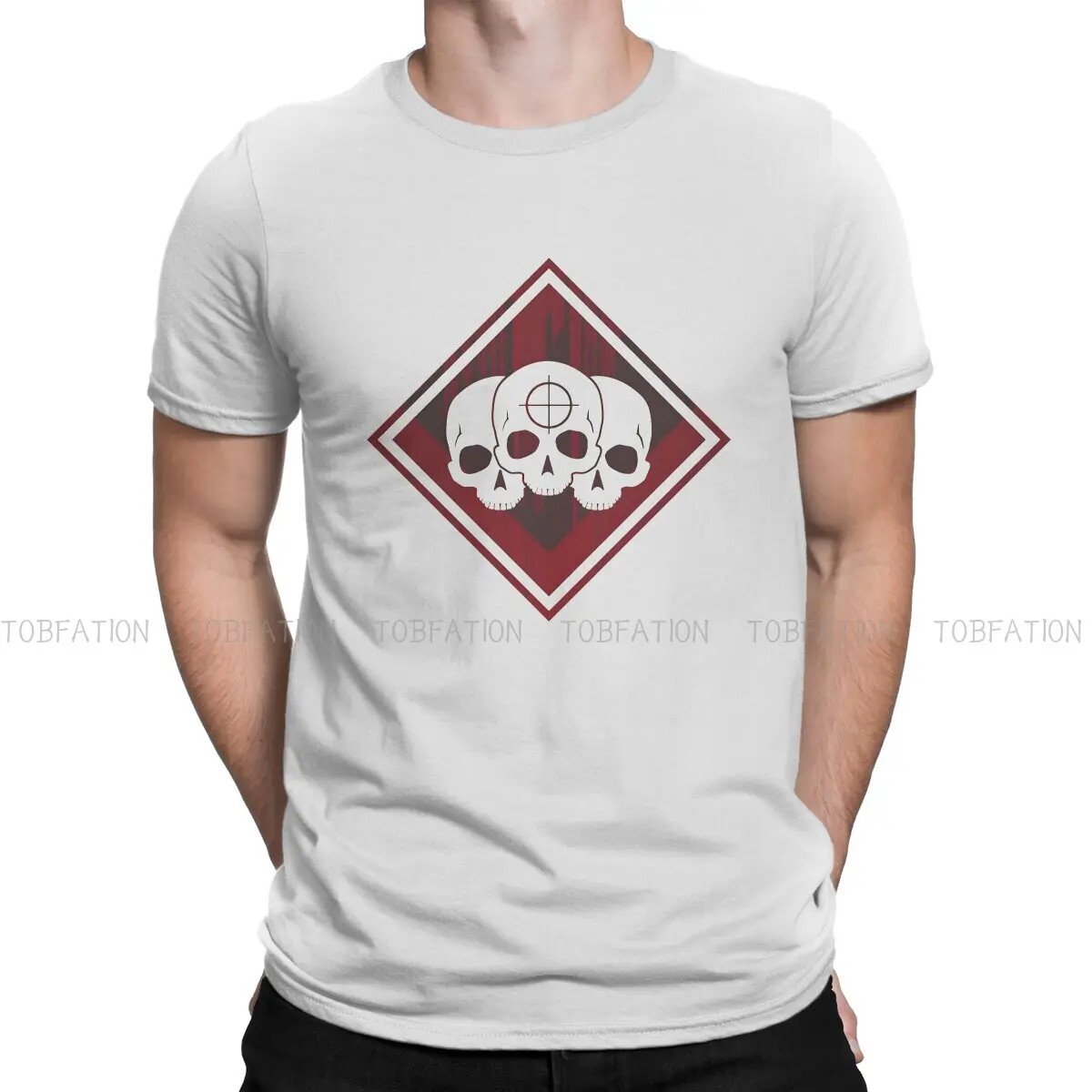 

Хипстерские футболки Kill Leader, мужские стильные топы APex legends из чистого хлопка, футболка с круглым вырезом