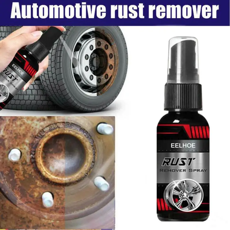 

30ml Rust Remover Multi-Purpose Rust Inhibitor Auto Window Rust Remover Derusting Spray Car Maintenance Cleaning Rust Converter