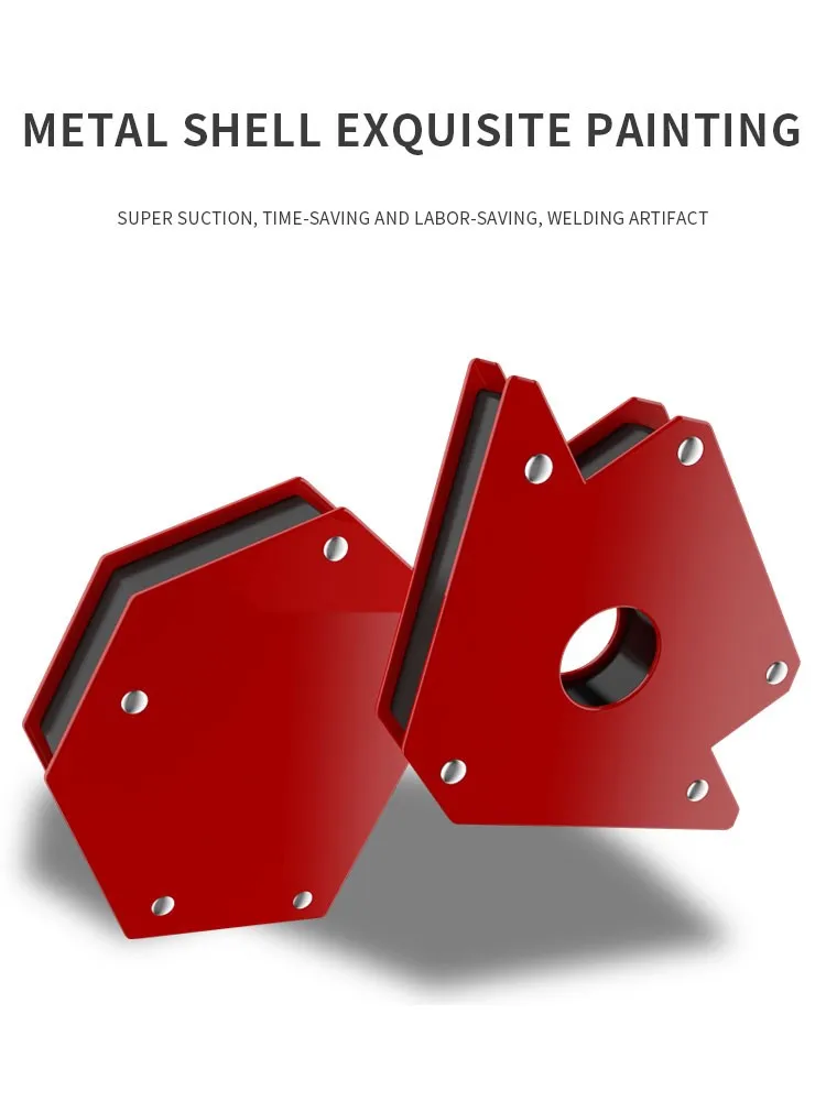 

Magnetic Welding Fixer 45° 90° 135° Multi-angle Magnet Weld Positioner Ferrite Auxiliary Locator Tools Welding Positioner