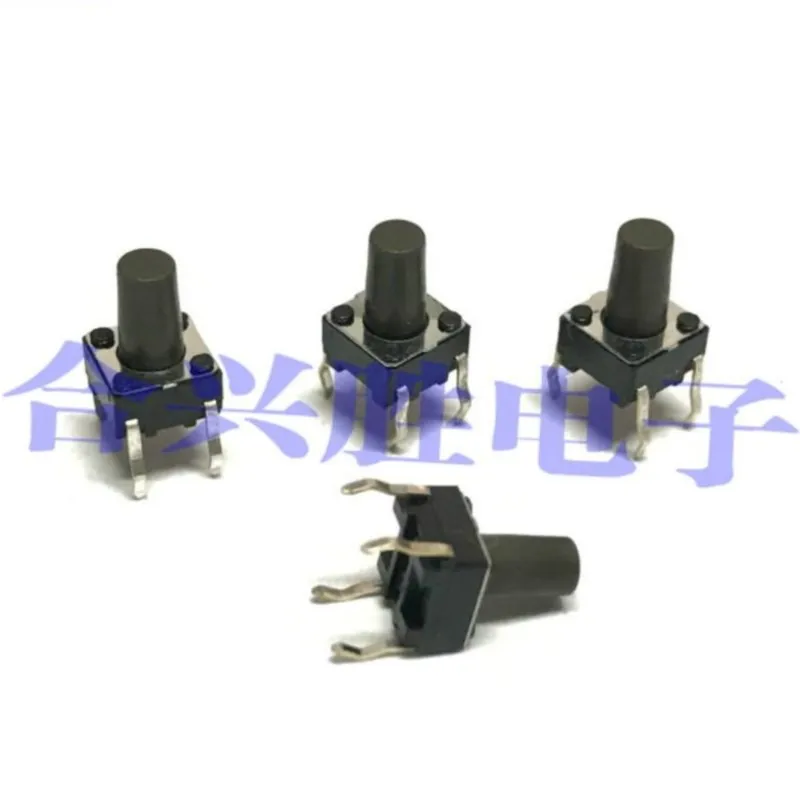 

20 шт., сенсорный выключатель SKHHAPA010, 6*6*9,5 мм, 4 контакта