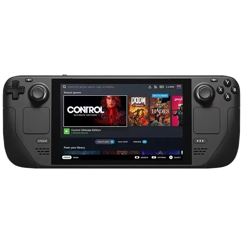 Фото Игровая консоль Steam Deck OLED (б/у, OEM) 512 ГБ/1 ТБ/128 ГБ, беспроводной Bluetooth, поддержка нескольких языков, вилка стандарта США №2