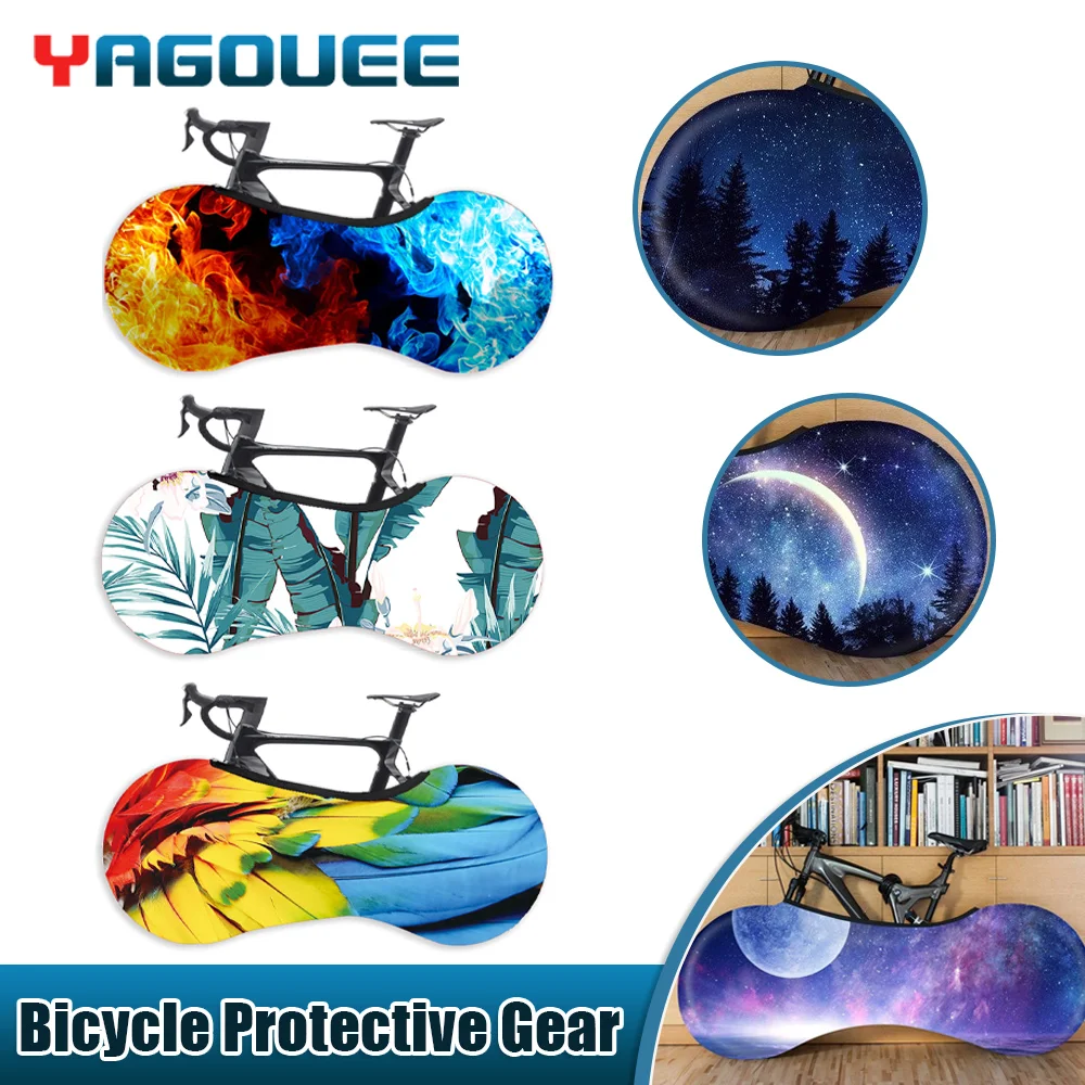 

Bike Protector Cover MTB Road Bicycle Protective Gear Anti-dust Wheels Frame Cover Scratch-proof Storage Bag Bike Accessories