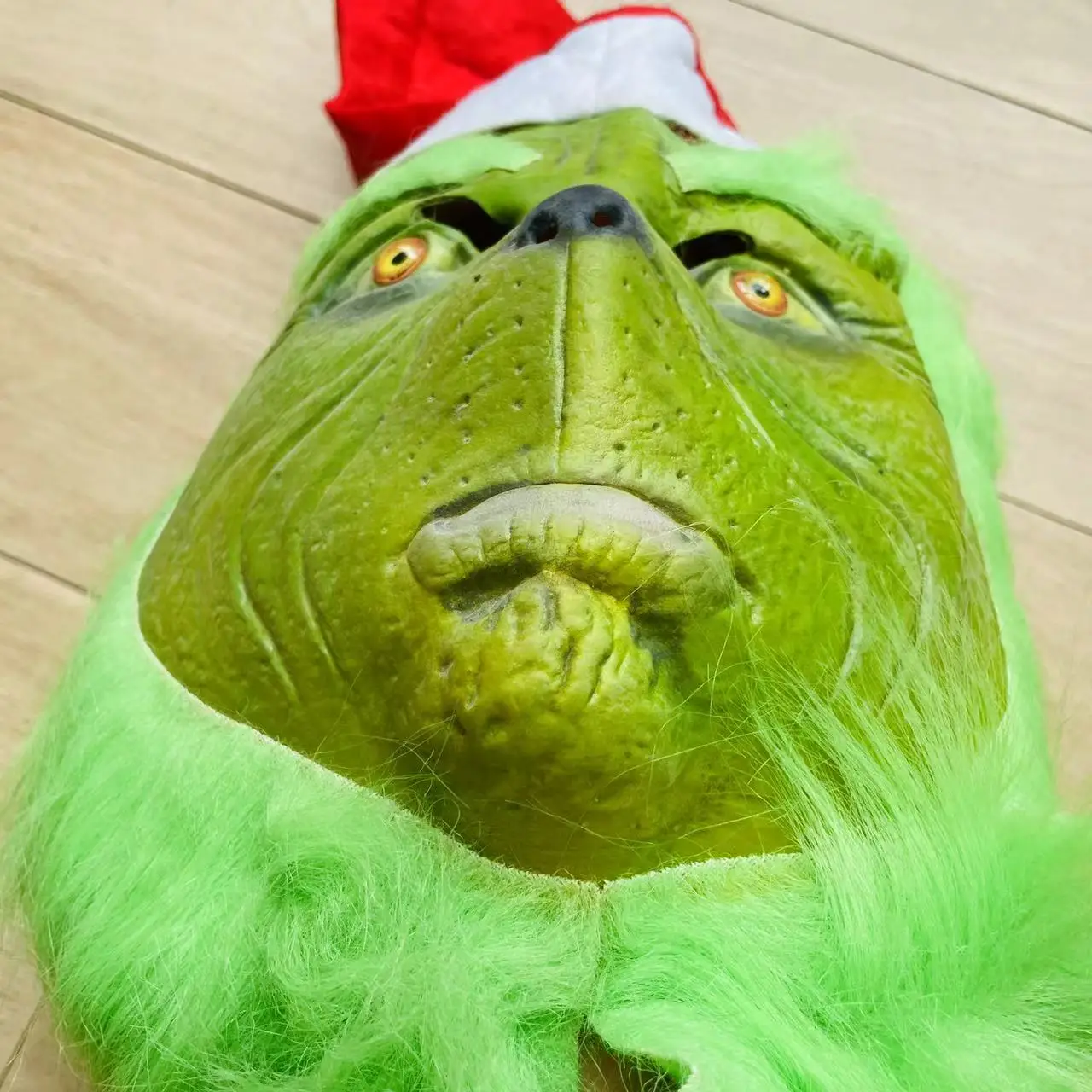 Страшные зеленые волосы Aanimal головной убор для рождественской вечеринки