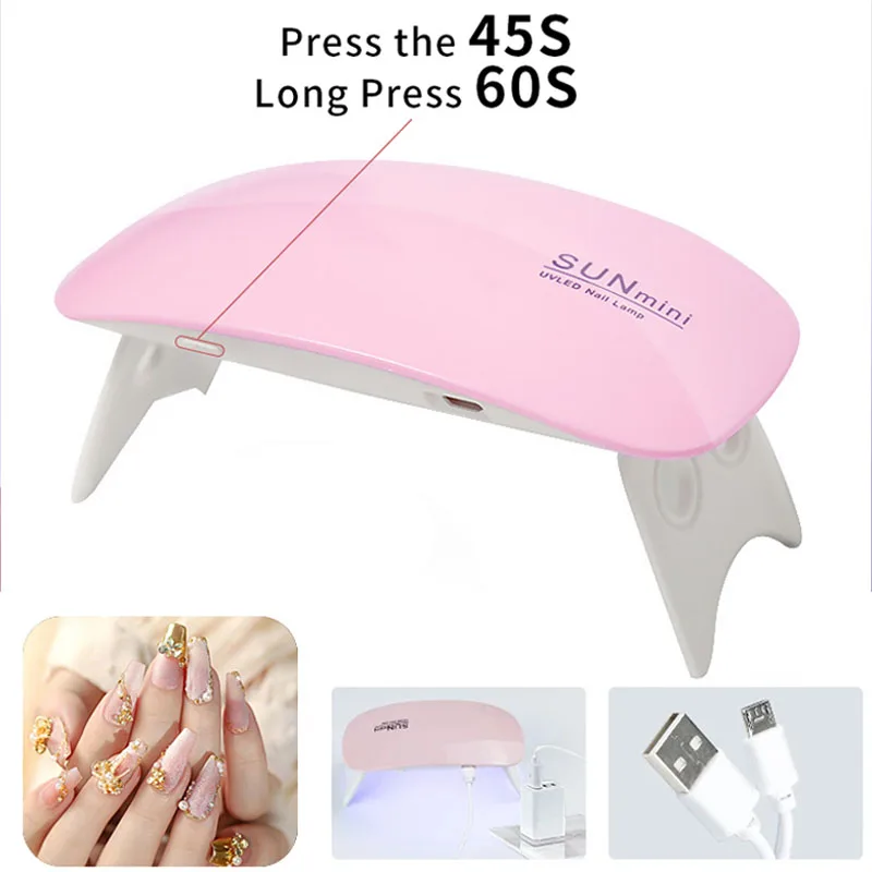 Набор УФ-гелей для наращивания ногтей HALAIMAN светодиодная лампа сушки