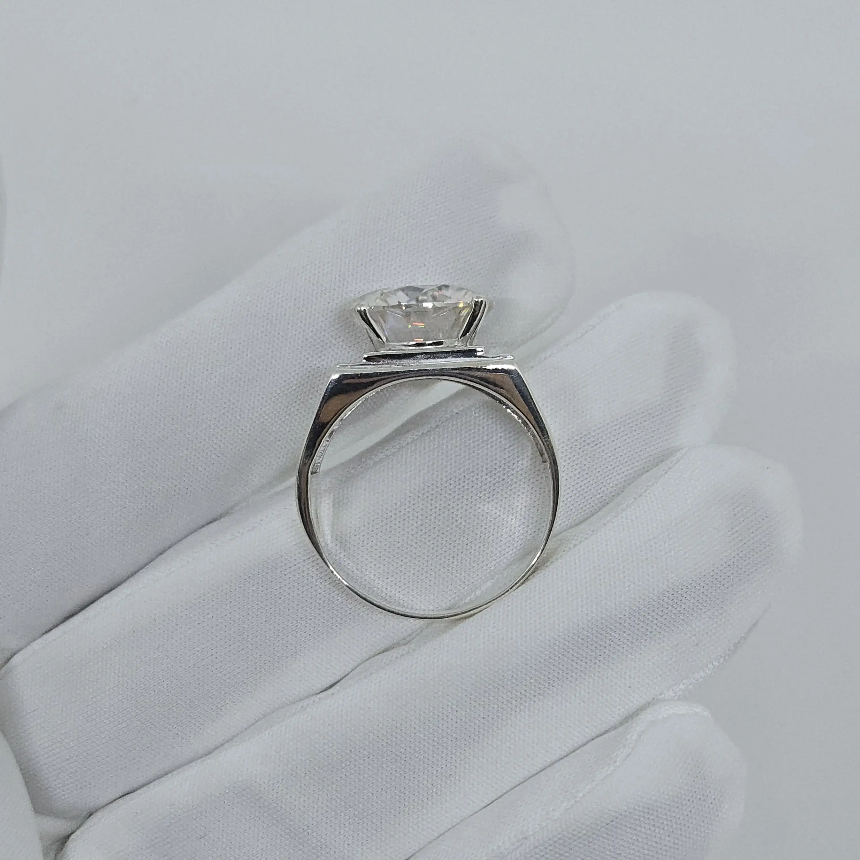 Новое поступление стерлинговое серебро 925 пробы белое золото 10 карат отличная