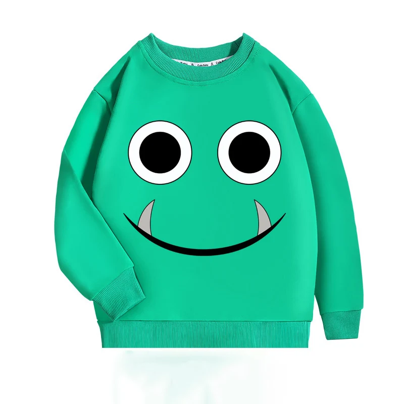 

Garten Of Banban Sweatshirts Autumn Winter Anime Cotton Clothing Cute Cartoon Characters Banban Long Sleeve Shirts For Kids