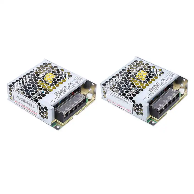 Импульсный источник питания BERM со светодиодным индикатором, аксессуары для водителя 35 Вт 85 ~ 264 В переменного тока