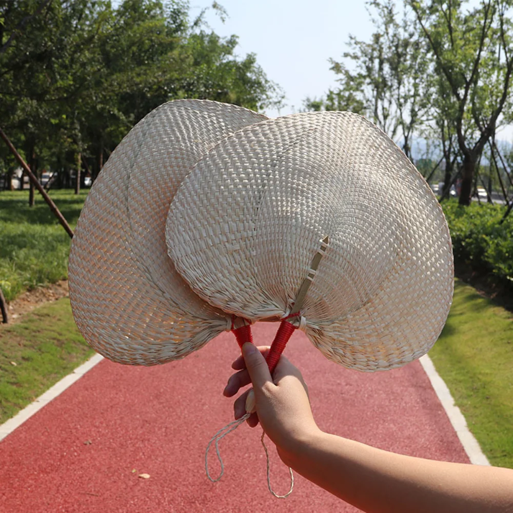 1 шт. большой вентилятор для рисовых пельменей ручная работа плетение