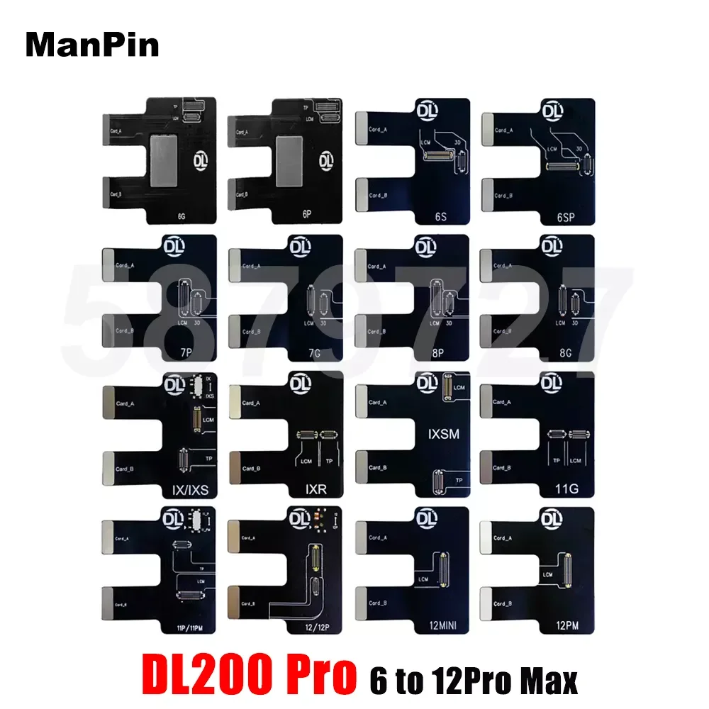 

Pro LCD Screen Tester Flex Cable For iPhone 12 Mini MAX 11 XS XR 8 7 6S Plus For Huawei iWatch True Tone 3D Touch Testing